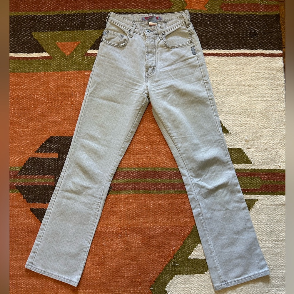 Vintage Bootcut Light Gray Jeans